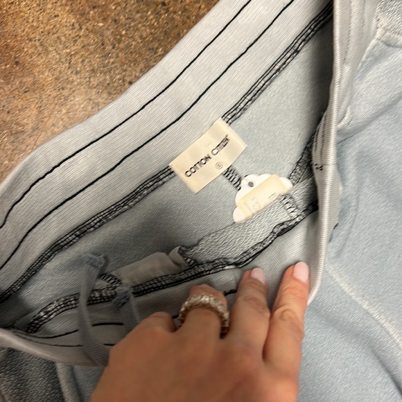 NWT Cotton Citizen skinny motto sweats in size small - Picture 5 of 5